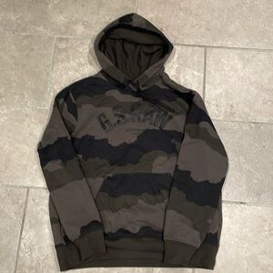 G-Star Camo Pullover Drawstring Hoodie